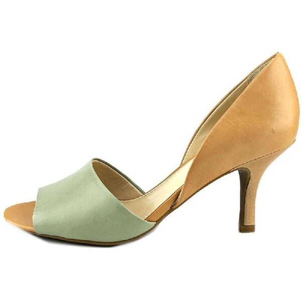 franco sarto peep toe heels