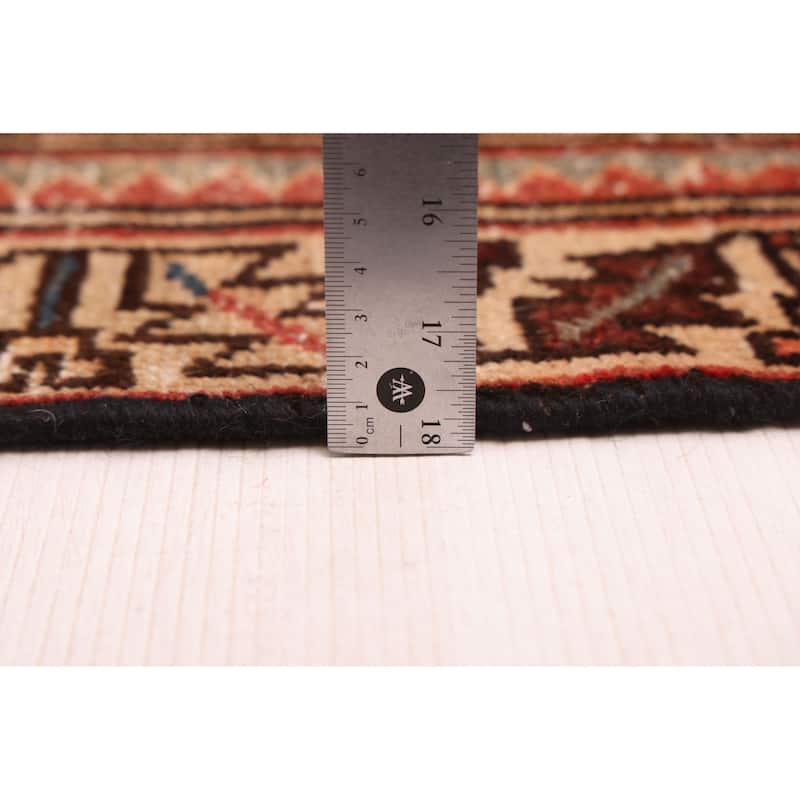 ECARPETGALLERY Hand-knotted Kayseri Vintage Red Wool Rug - 3'11 x 6'5