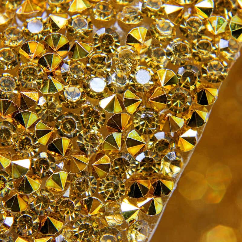 Sparkles Home Luminous Round Rhinestone Placemat