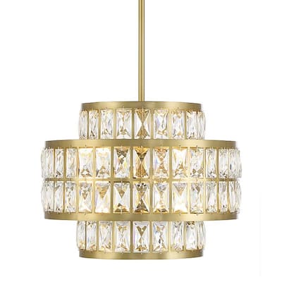 Savoy House 7-9044-3 Renzo 3 Light 16" Wide Crystal Pendant