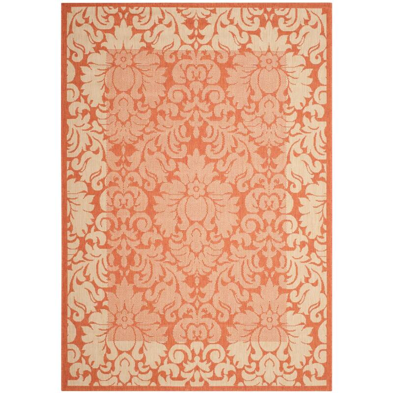 SAFAVIEH Courtyard Peggie Indoor/ Outdoor Patio Backyard Rug