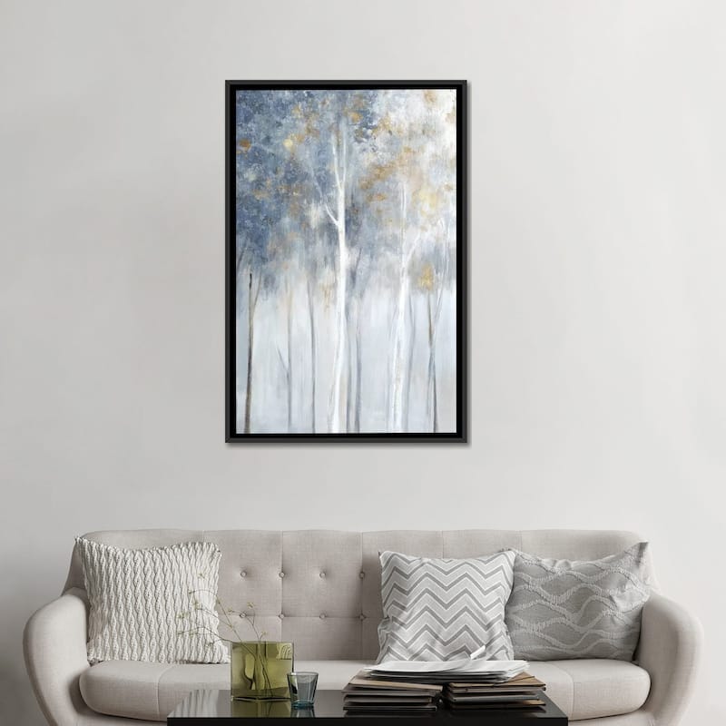iCanvas "Fog and Gold II" by Eva Watts Framed Canvas Print