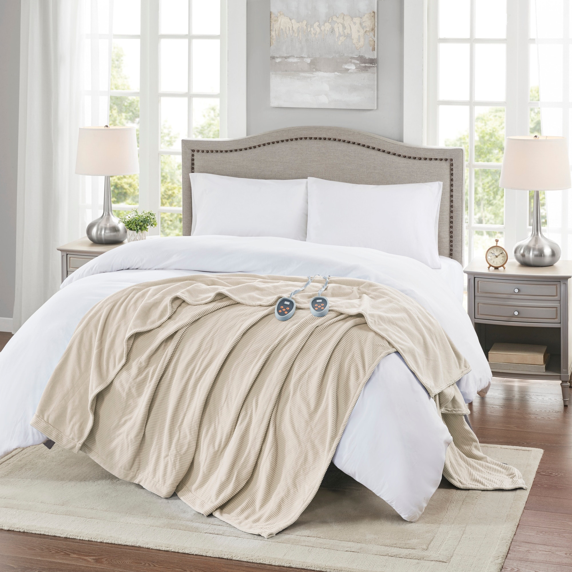 Beautyrest Electric Micro Fleece Heated Blanket