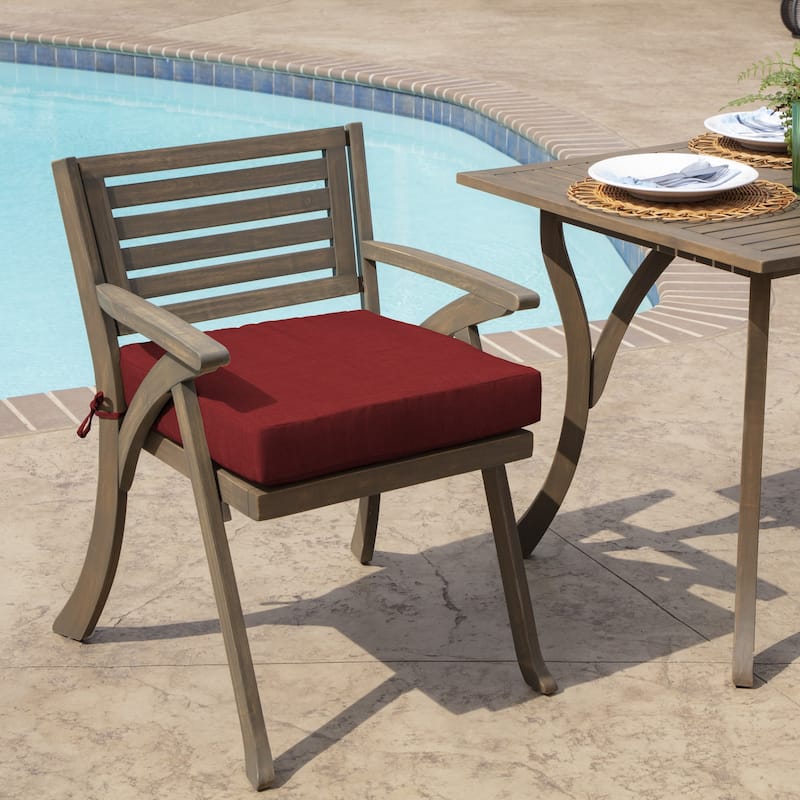ARDEN Leala Texture Outdoor 21 x 21 in. Seat Cushion