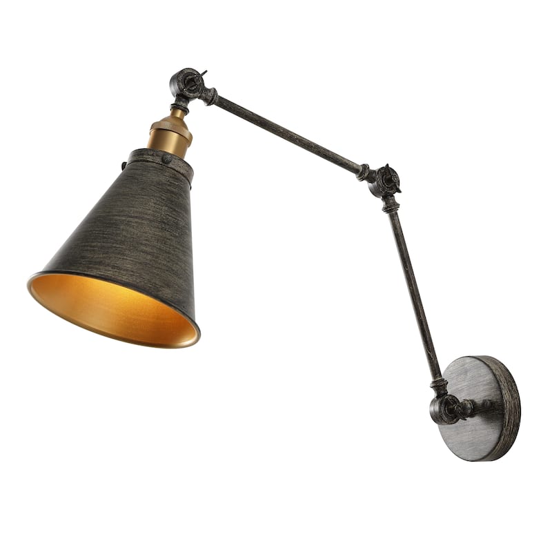 Rover 7" Adjustable Arm Metal LED Wall Sconce by JONATHAN Y