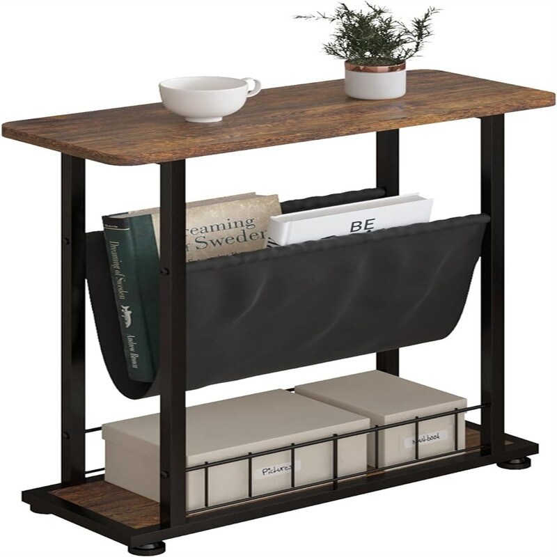 ※masa※journal standerd furniture シェルフ Narrow End Table w/Magazine Holder - 7.08