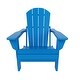 preview thumbnail 37 of 101, POLYTRENDS Laguna All Weather Poly Outdoor Adirondack Chair - Foldable