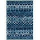 preview thumbnail 135 of 150, SAFAVIEH Amsterdam Bridget Moroccan Boho Rug 5'1" x 7'6" - Navy/Beige