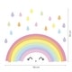 preview thumbnail 5 of 3, Walplus Fantasy Rainbow Children Wall Stickers Kids Girl Nursery Decor