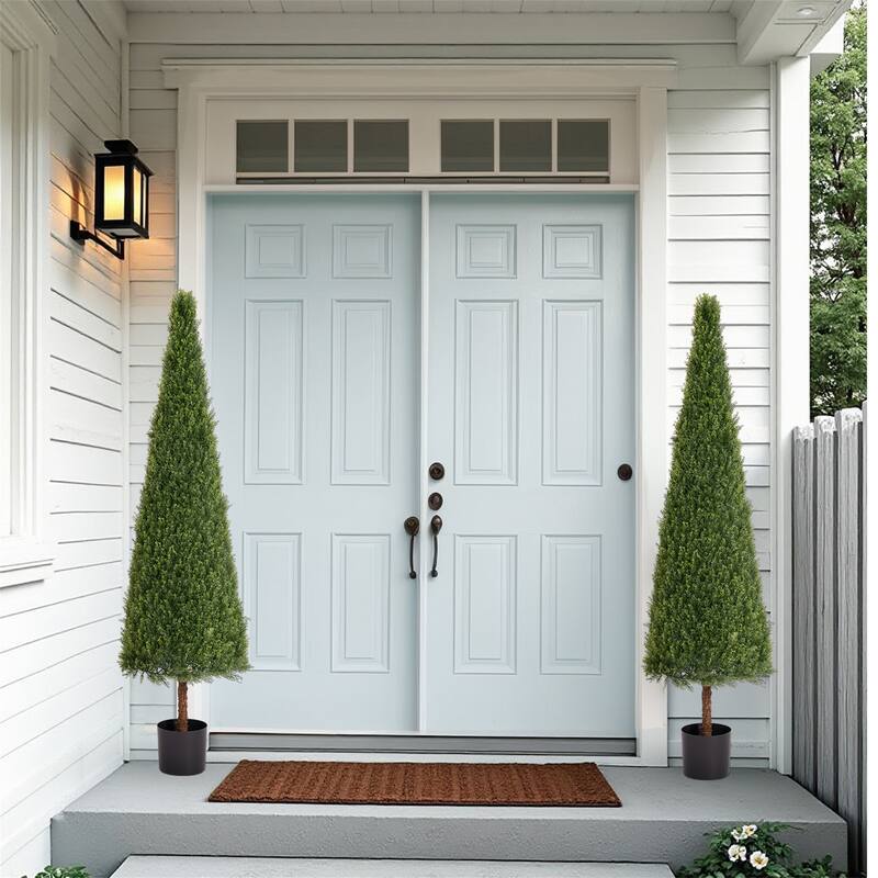 6FT Artificial Conical Topiary Tree