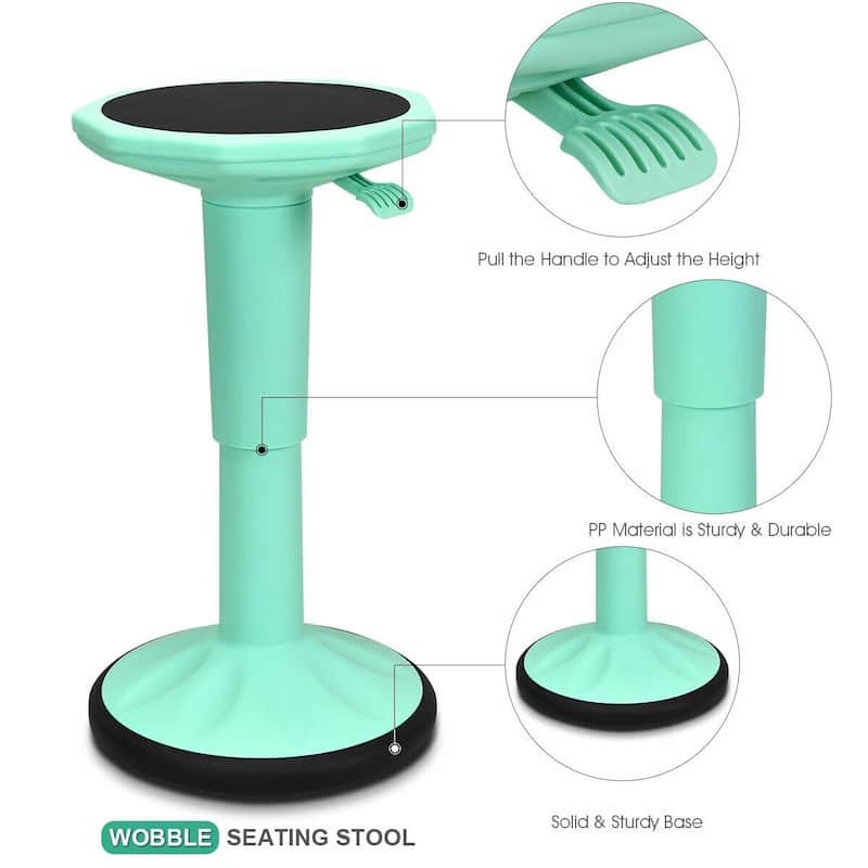 Height Adjustable Active Learning Stool Wobble Chair