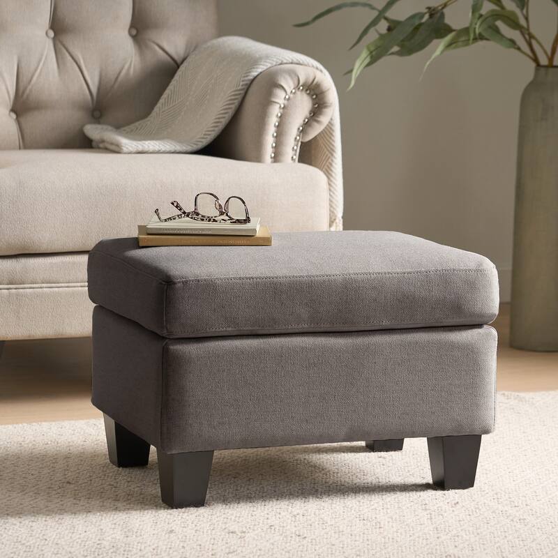 Springfield Multi-Functional Ottoman with Durable Construction for Versatile Home Use - Grey