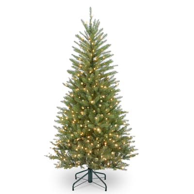 4.5 ft. Dunhill® Fir Slim Tree with Clear Lights