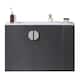 Option Black-Right Side Open Shelf