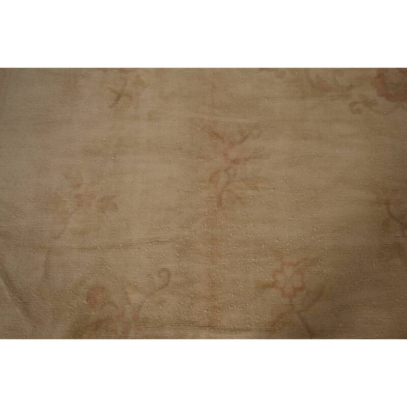 Palace Size Oushak Turkish Antique Area Rug Handmade Wool Carpet - 11'10"x 21'7"