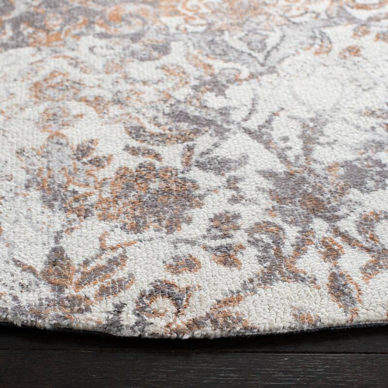 SAFAVIEH Hand-knotted Expression Ganka Vintage Abstract Wool Rug