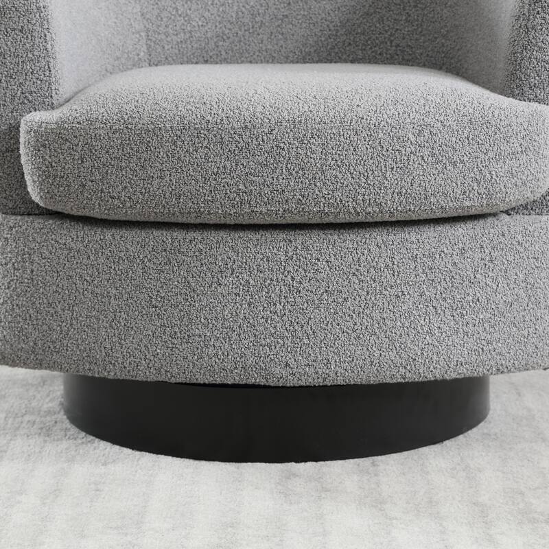 Swivel Accent Chair Armchair Upholstered Barrel Chairs