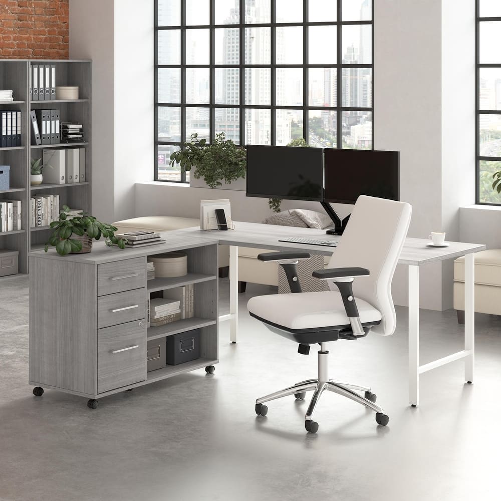 Bush Business Furniture Hustle 72W x 30D Computer Desk with Storage
