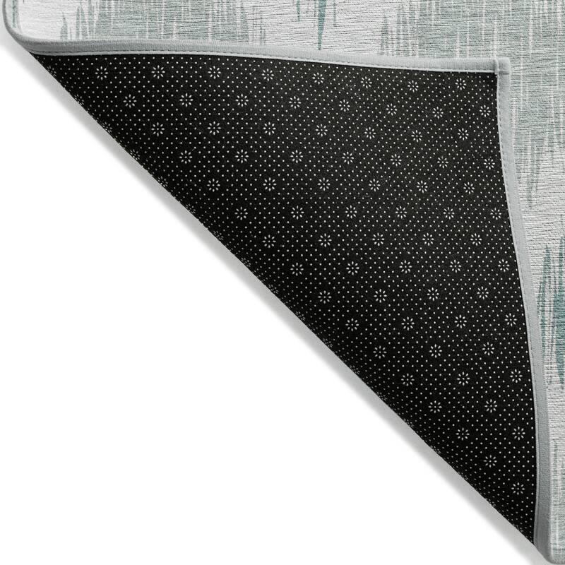 HomeRoots Ikat Transitional Rectangle Outdoor Rug
