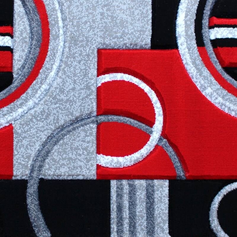 Modern Geometric Design Abstract Area Rug