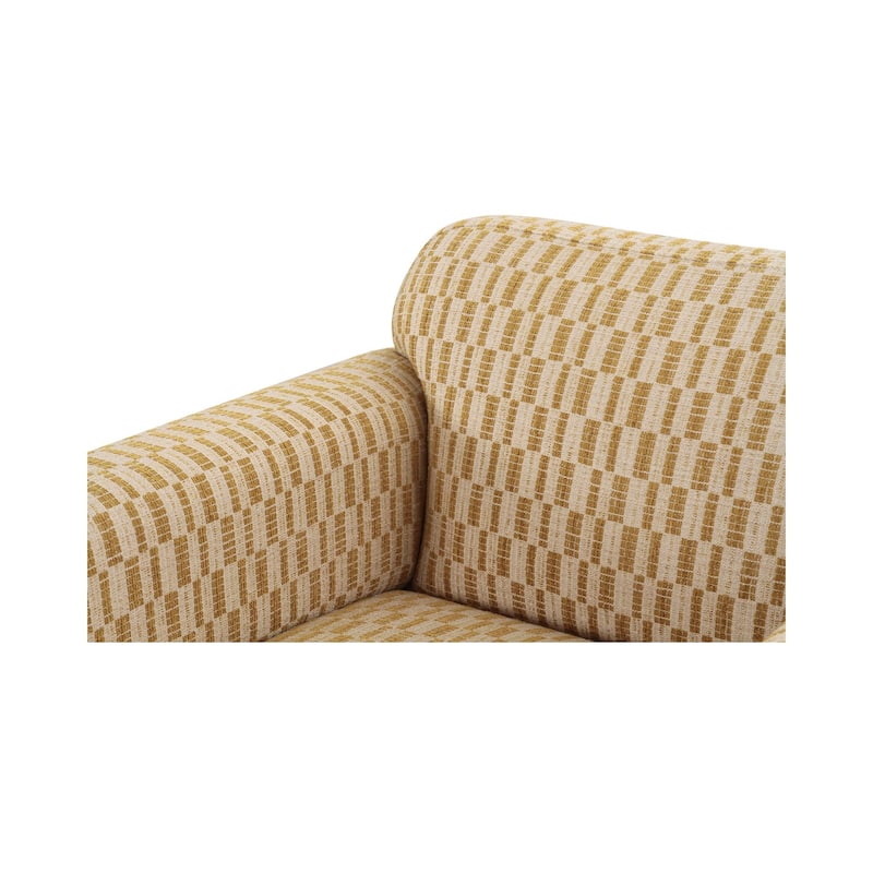 NADAAL STUDIOS Auden, Accent Chair With Rolled Arms - 34"W x32.7"D x28.9"H