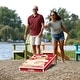 preview thumbnail 3 of 3, Calgary Flames NHL 2x4 Cornhole Board Set