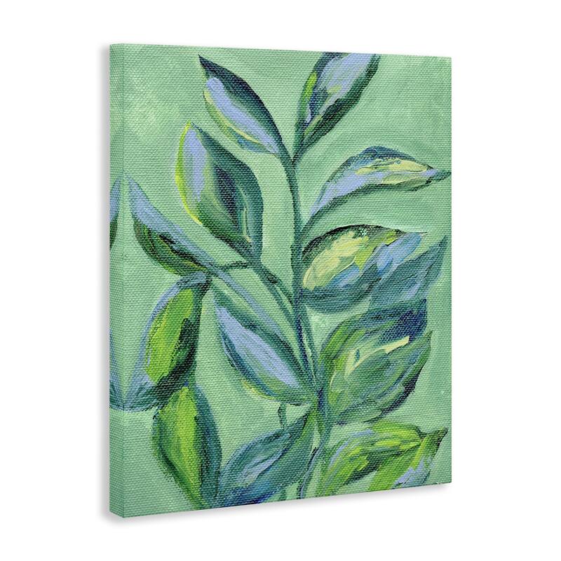Stupell Leafy Plant Foliage Canvas Wall Art Design By Nikita Jariwala