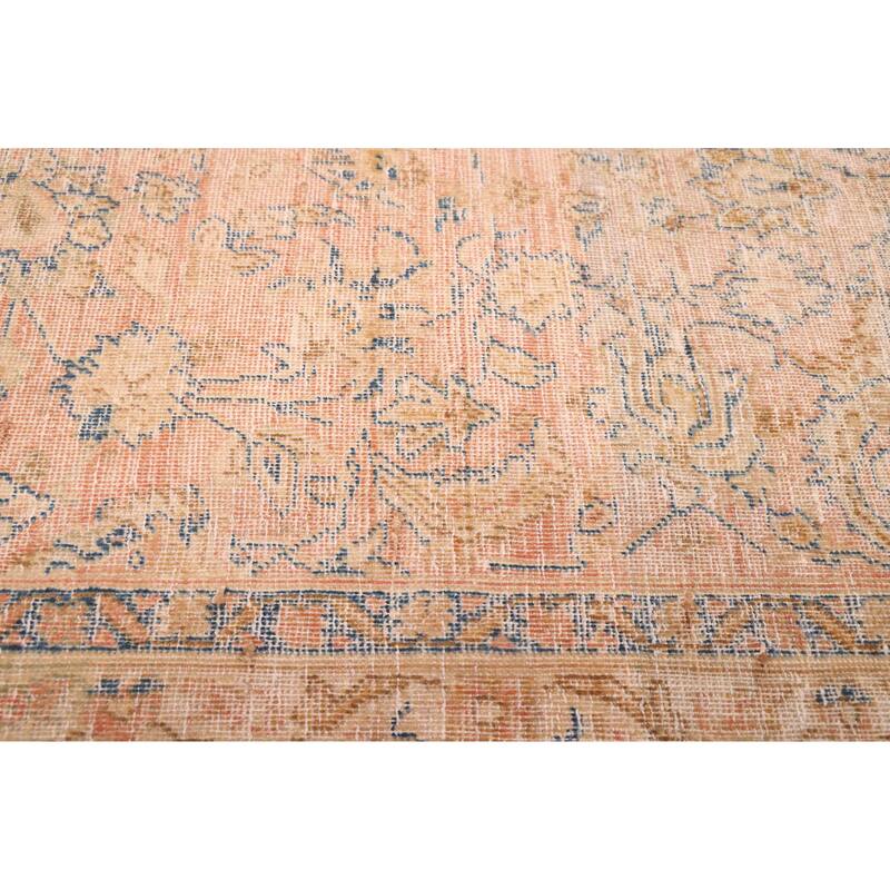 ECARPETGALLERY Hand-knotted Antalya Vintage Copper Wool Rug - 8'2 x 11'11