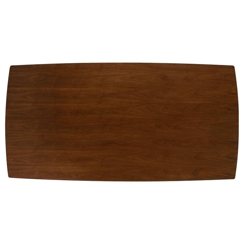 Malone Dark Walnut Rectangular Dining Table Set