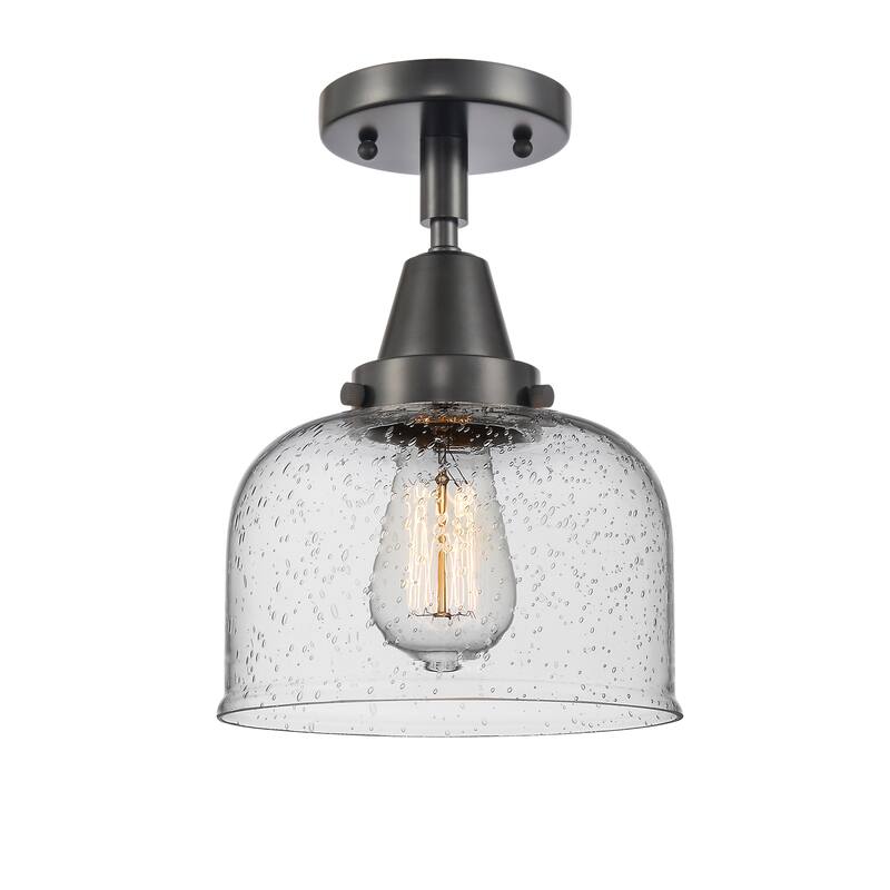 Innovations Lighting Caden Bell - 1 Light 8" Flush Mount