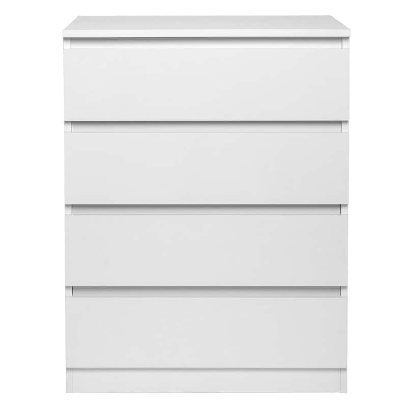 Modern Wooden 4-Drawer Dresser Perfect for Bedroom Living Room or Family Room