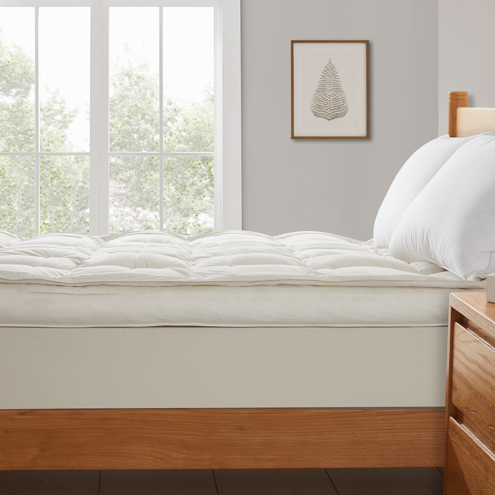 Cotton pillow top mattress sale topper