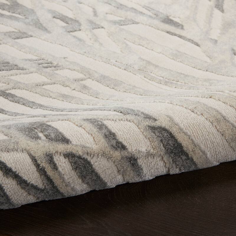 Nourison Rustic Textures Abstract Floral Area Rug