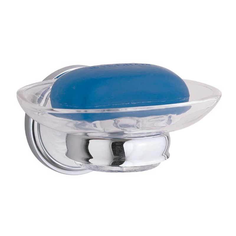 Victorian Soap Dish Chrome Brass Porcelain Holder | Renovator's Supply