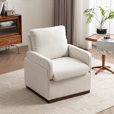 Accent Chair, Oversized Armchair, Modern Comfy Reading Chair