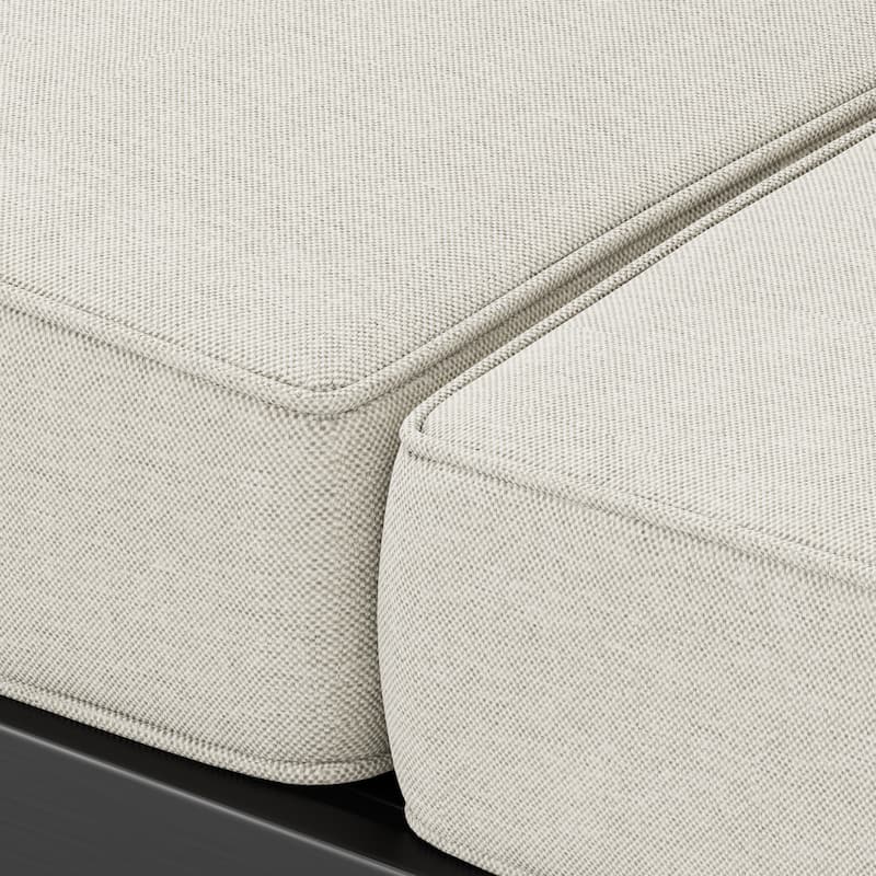 Maya Bay Aluminum Outdoor Loveseat with Cushions by Christopher Knight Home