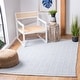 preview thumbnail 5 of 82, SAFAVIEH Handmade Flatweave Montauk Everly Casual Cotton Rug 3' x 5' - Ivory/Light Blue