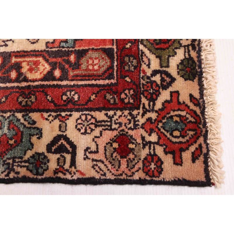 ECARPETGALLERY Hand-knotted Andelz Dark Copper Wool Rug - 3'2 x 9'7