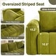 preview thumbnail 38 of 63, Cloud Sofa Corduroy Deep Seat Couch Oversized Compression Loveseat Sofa