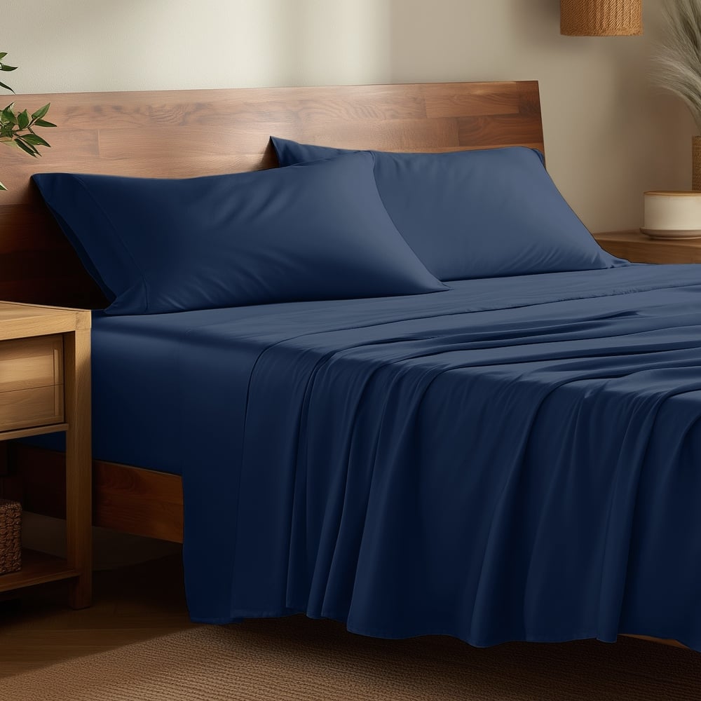 Bare Home Rayon from Bamboo Sheet Set - Deep Pocket - Breathable