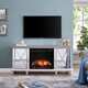 Silver w- Mirrored Reflector Firebox