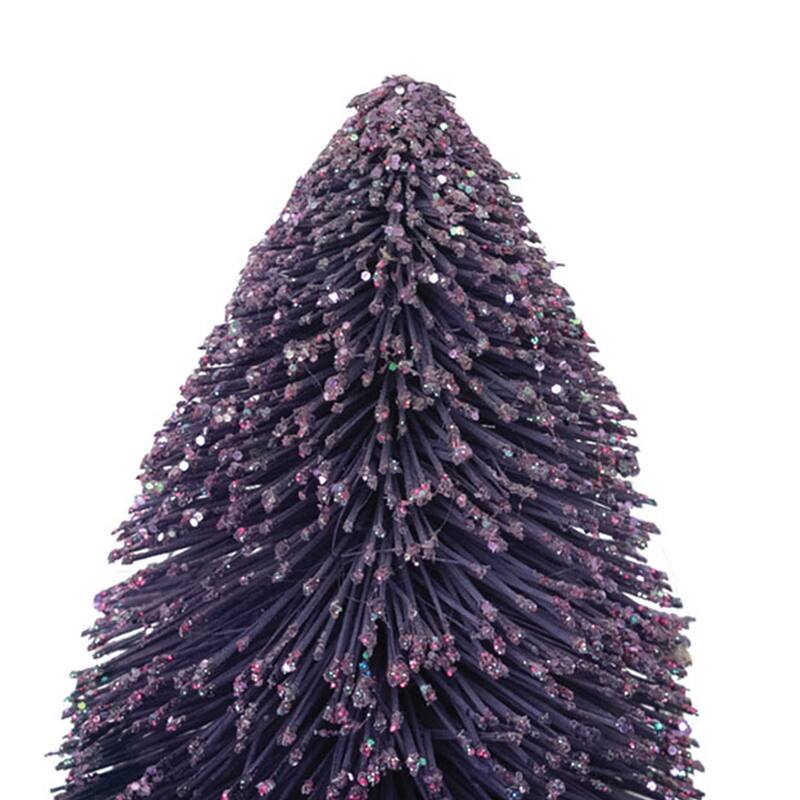 Bottle Brush Tree with Wood Base