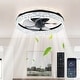 preview thumbnail 5 of 59, Low Profile Ceiling Fan with Light: 20-16 Inch, App Remote Control, Dimmable 3 CCT LED, 6 Wind Speeds, Ultra Quiet