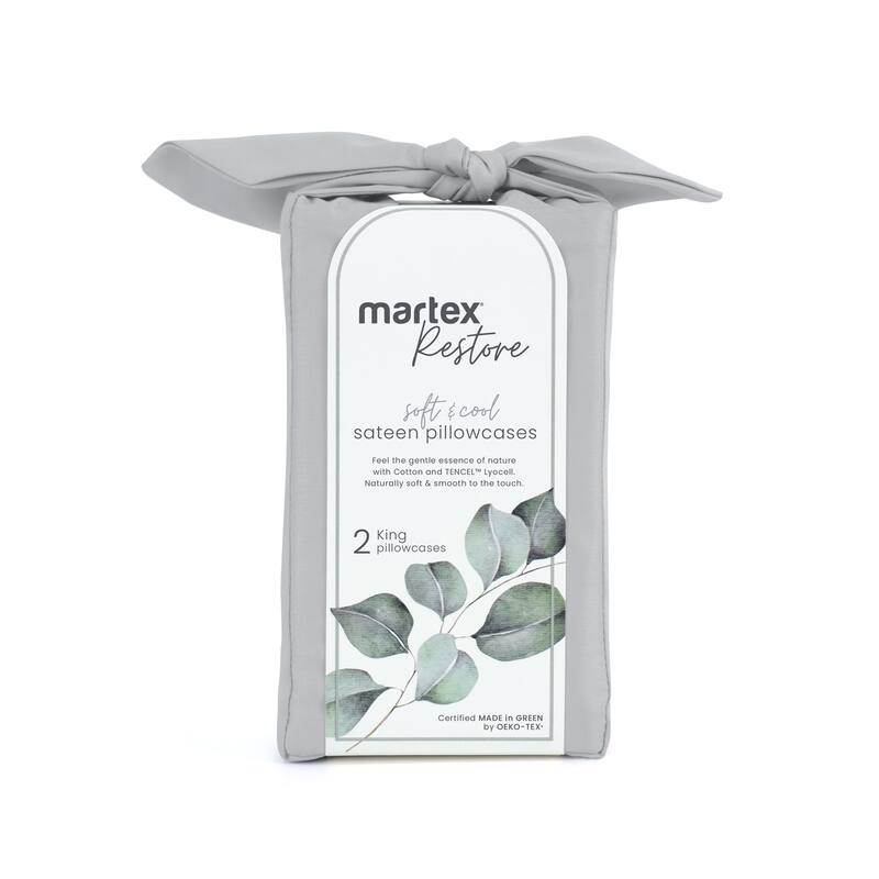 Martex Restore 300 Thread Count Pillowcases