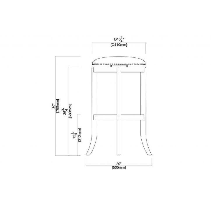Cordova 30-inch Swivel Stool