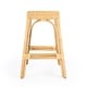 preview thumbnail 102 of 124, Robias 24.5" Rattan Rectangular Counter Stool