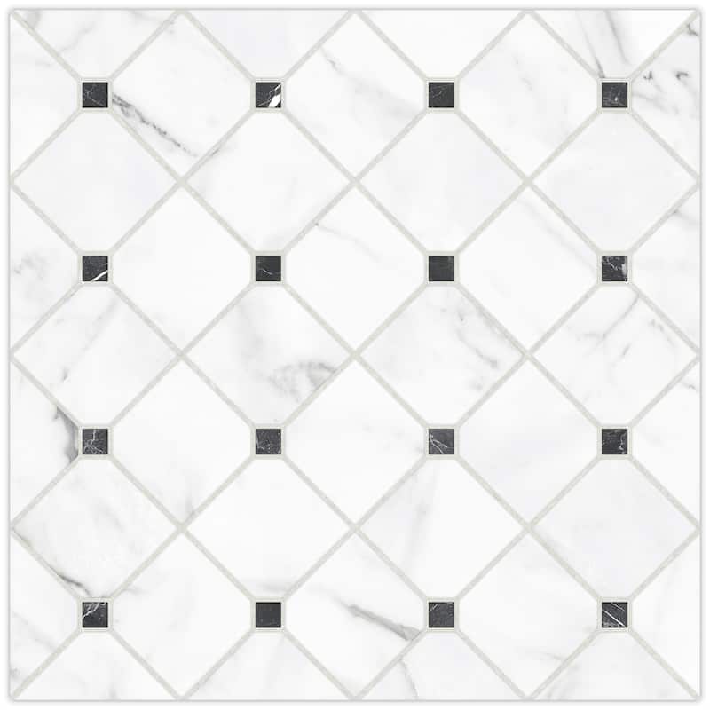 Merola Tile Tuscany Siena 17-3/8" x 17-3/8" Porcelain Floor and Wall Tile