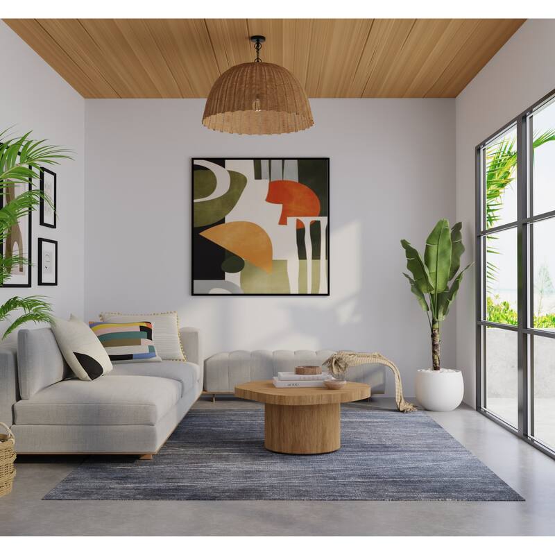 Grand Bazaar Fitzroy Hand Knotted Abstract Modern Area Rug