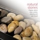 preview thumbnail 6 of 11, Alpine Corporation 72" Tall Indoor/Outdoor Mirror Zen Waterfall Fountain with Stones and Lights