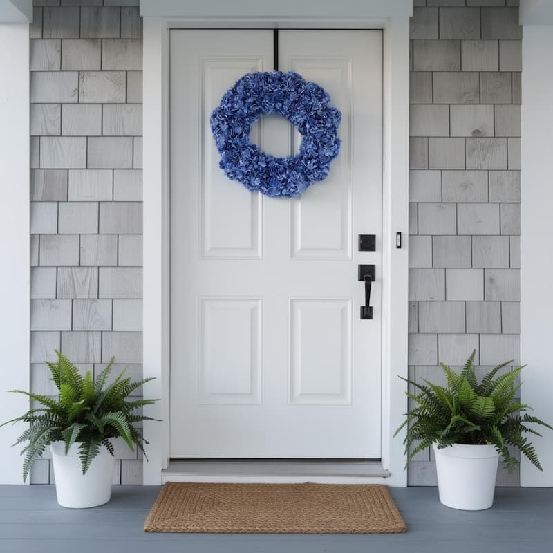 24" Real Touch Hydrangea Wreath